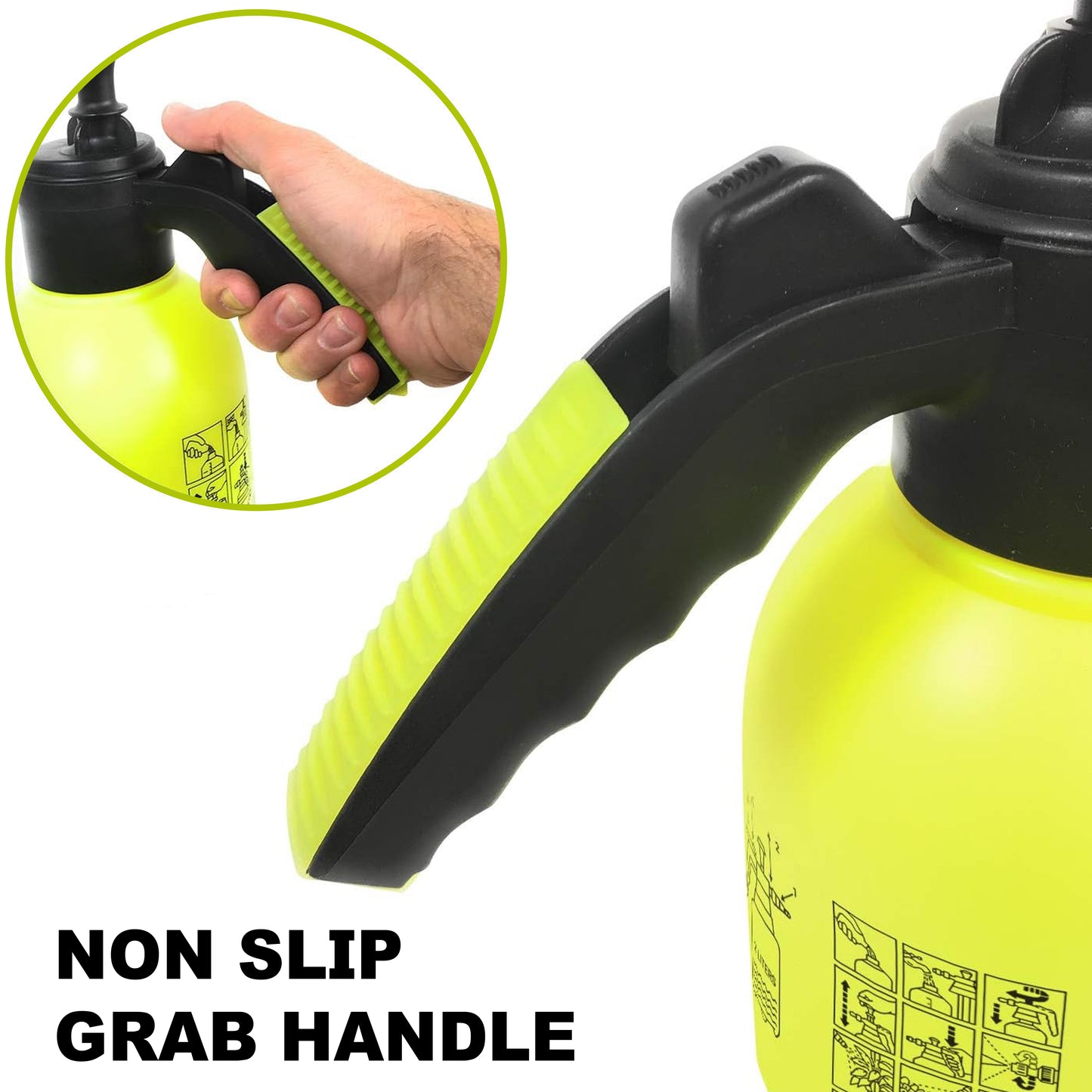 Garden Hand Pressure Sprayer - 2 Liter