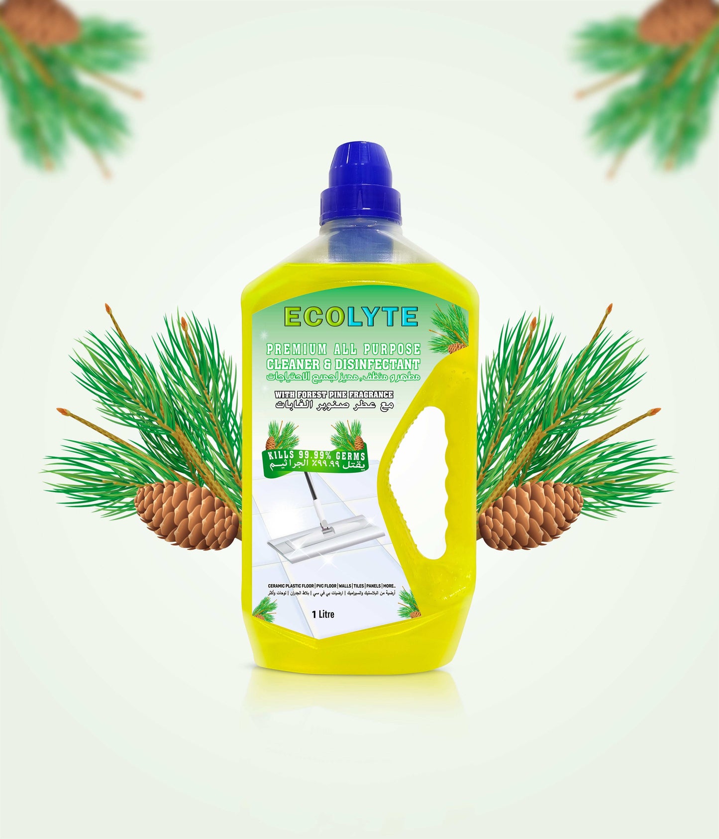 Floor Cleaner All Purpose Cleaner Plus Disinfectant