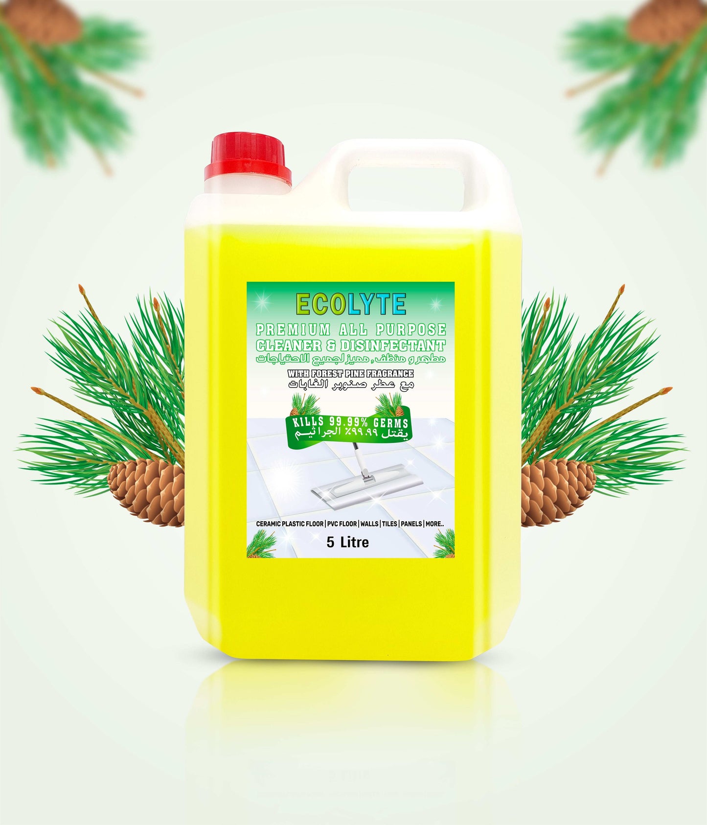 Floor Cleaner All Purpose Cleaner Plus Disinfectant