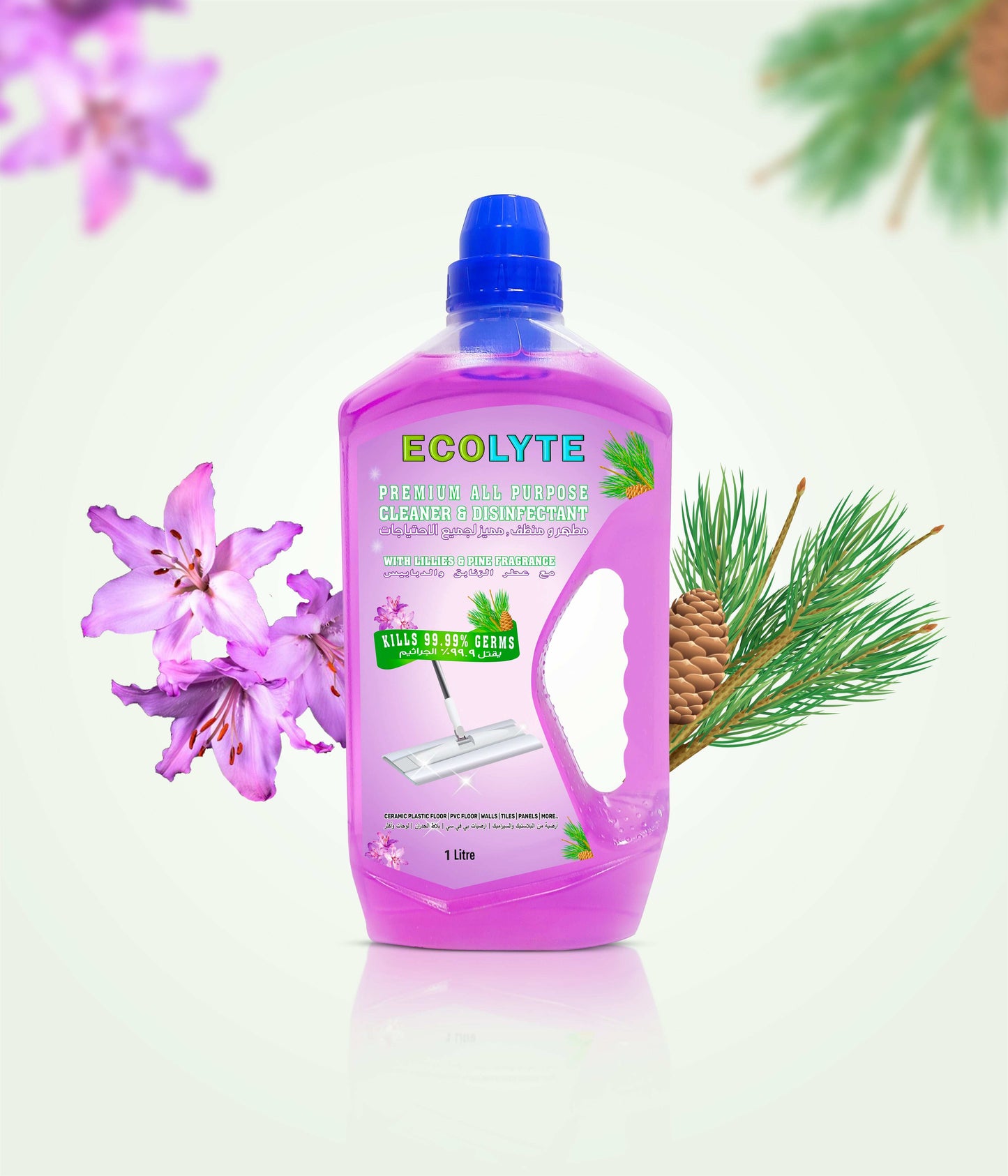Floor Cleaner All Purpose Cleaner Plus Disinfectant