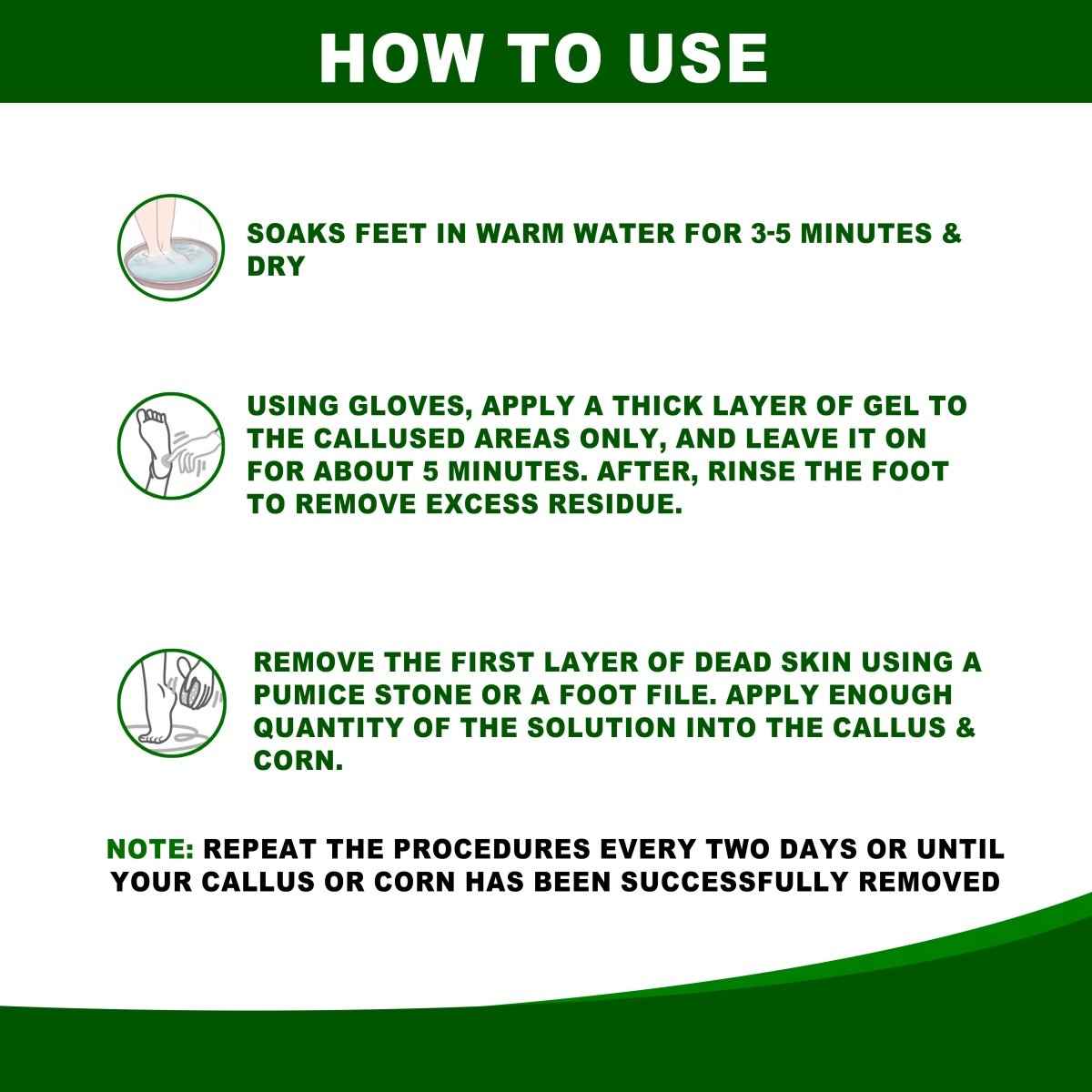 Callus & Corn Remover for Smooth, Soft Feet