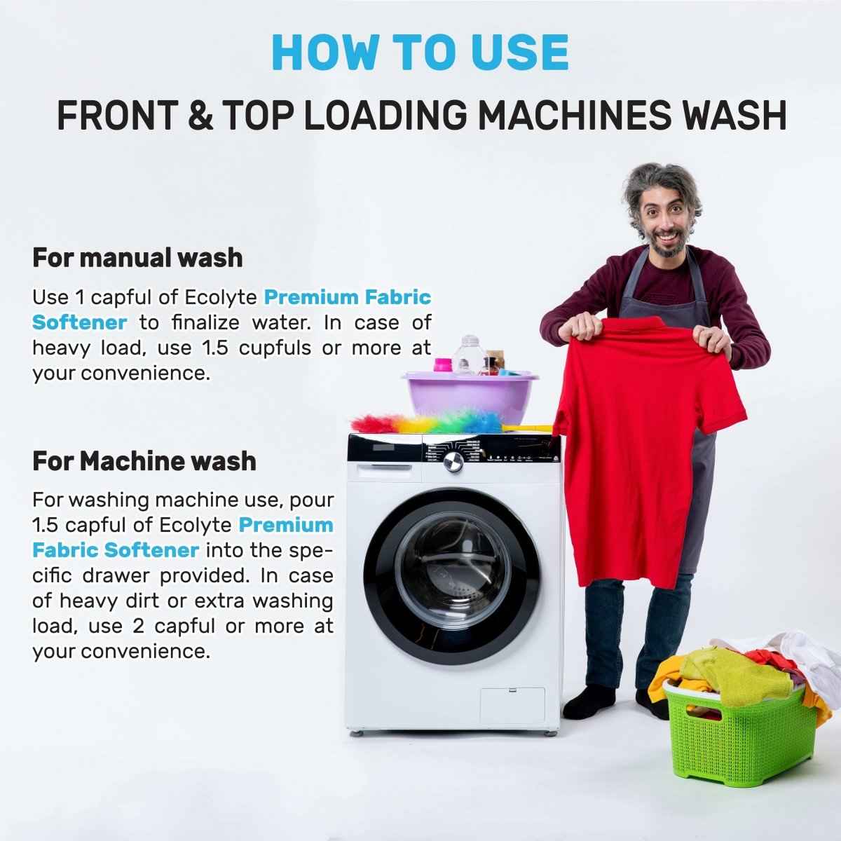 Fabric Softener for Soft, Fresh, and Fragrance-Filled Laundry