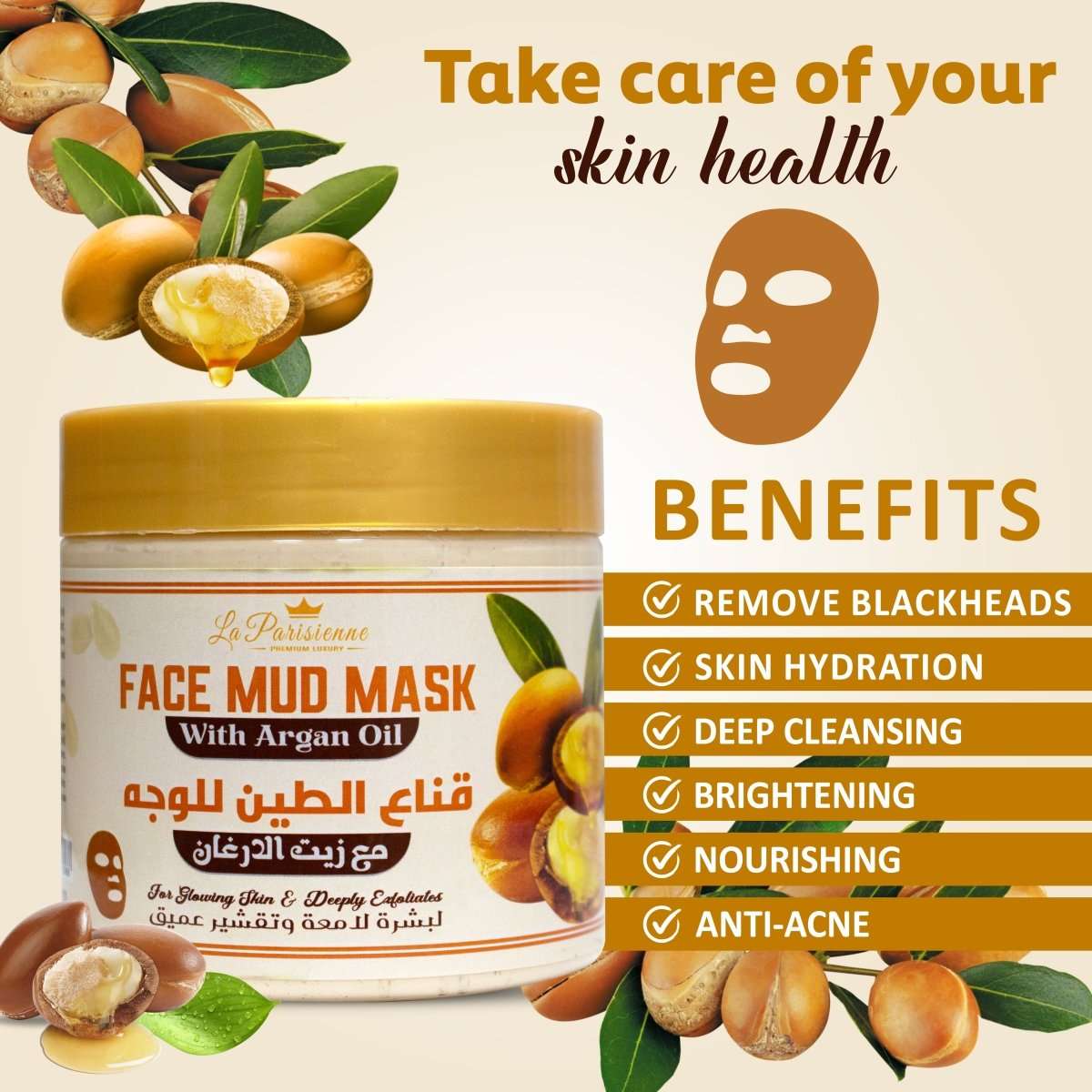 Face Mud Mask - Ecolyte Plus