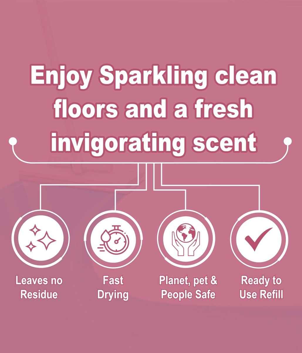 Floor Foaming Soap for Effortless Cleaning and Shine