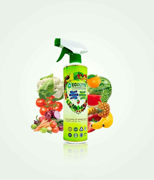 Fruits & Vegetables Disinfectant for Safe, Clean Produce and Enhanced Freshness