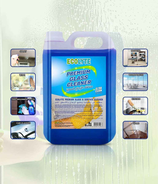 Glass Cleaner - Streak-Free Shine for Crystal Clear Surfaces