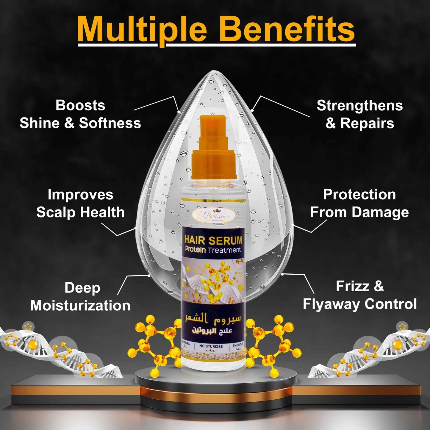 Revitalizing Hair Serum for Healthier, Shinier Hair