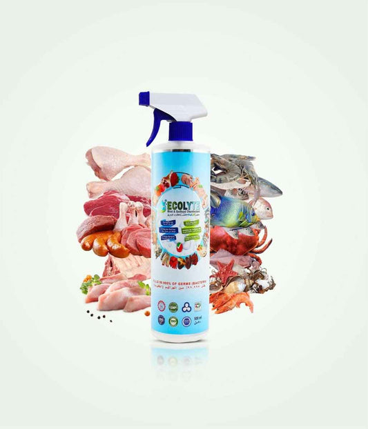 Meat and Seafood Disinfectant for Safe, Clean Cooking