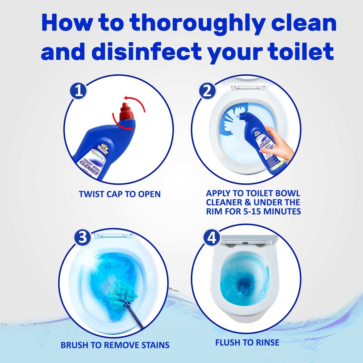 Toilet Bowl Cleaner - Ecolyte Plus