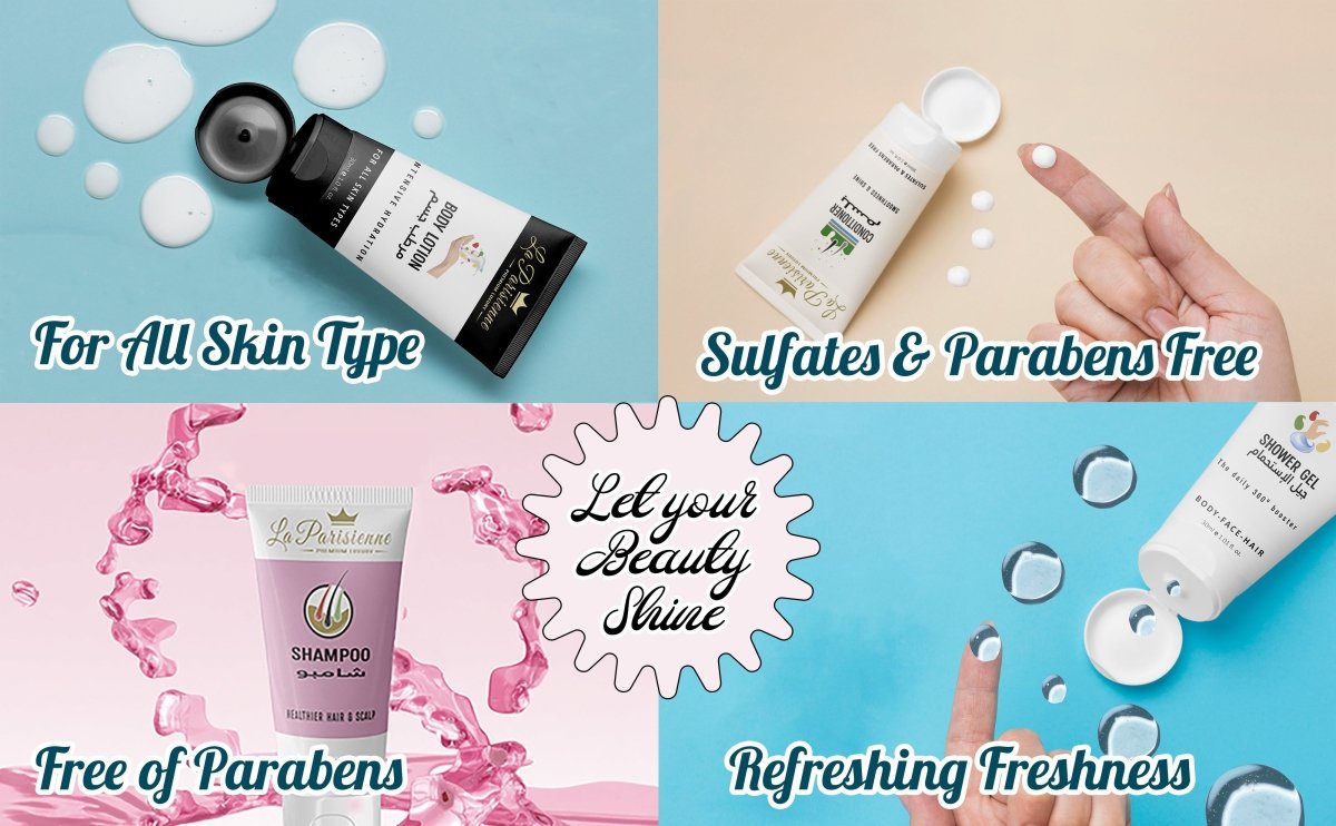 Travel Box, 30ML pack (Shampoo, Conditioner, Shower Gel, Body Lotion) - Ecolyte Plus