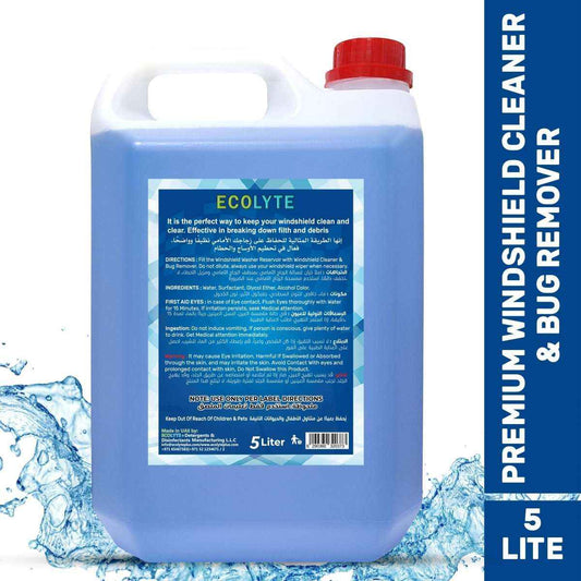 Windshield Cleaner & Bug Remover for Crystal Clear Visibility