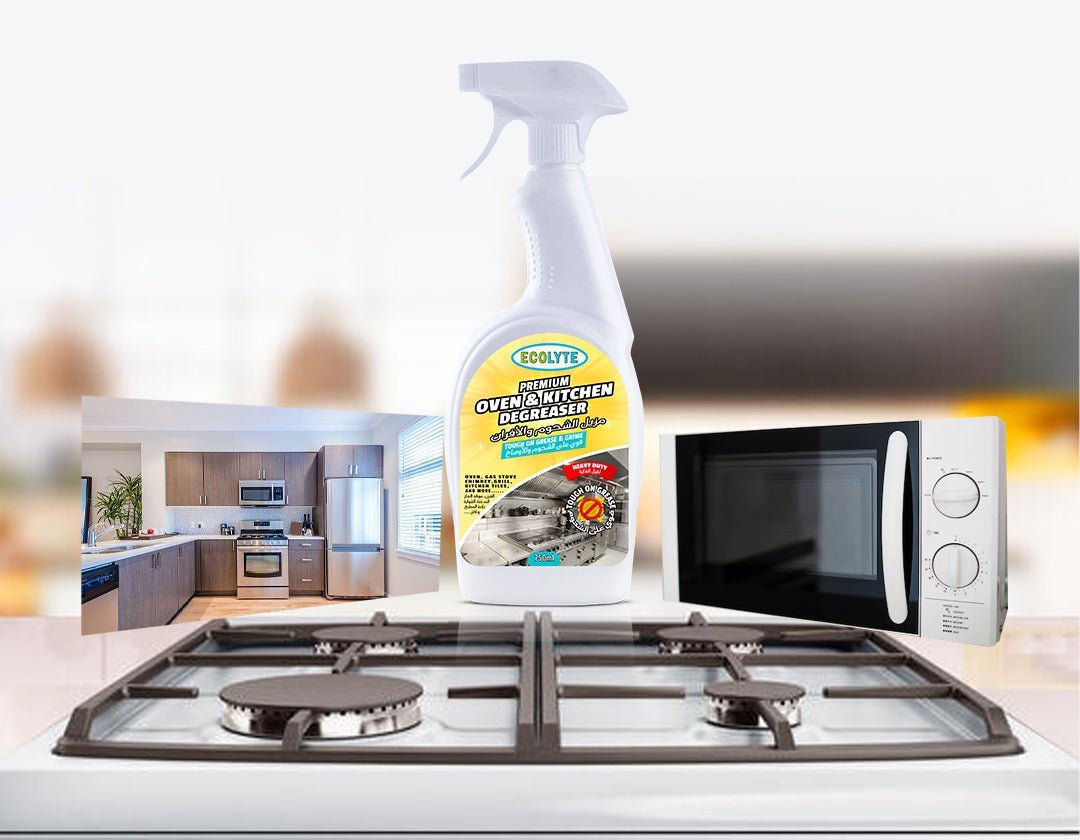Ecolyte Premium Oven Cleaner & Kitchen Degreaser: Powerful Cleaning for Grease, Grime, and More - Ecolyte Plus
