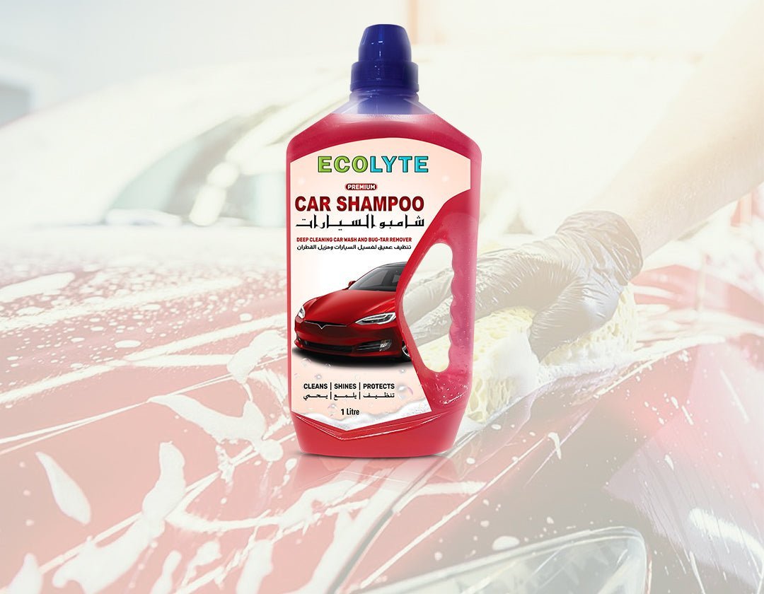 Revive Your Car with Ecolyte+ Premium Car Shampoo: Powerful Deep Cleaning for a Streak-Free Shine - Ecolyte Plus
