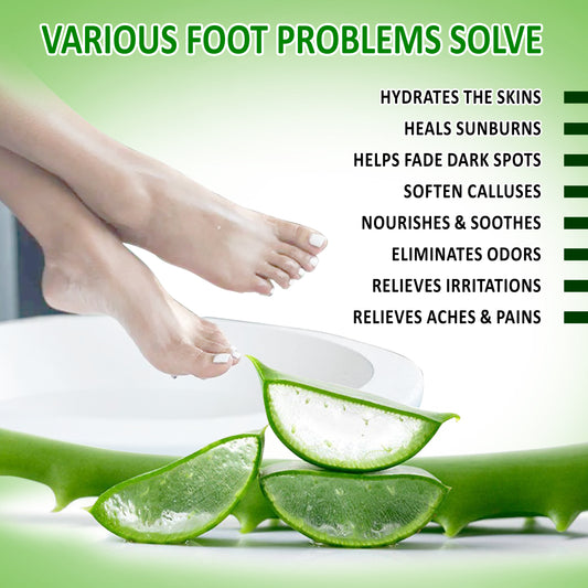 Foot Soak with Aloe Vera