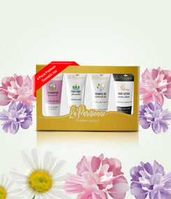 Travel Box, 30ML pack (Shampoo, Conditioner, Shower Gel, Body Lotion)