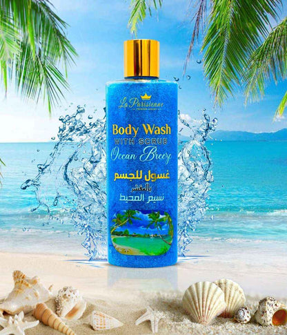 Body Wash with Scrub for Exfoliating Cleanse and Refreshing Skin
