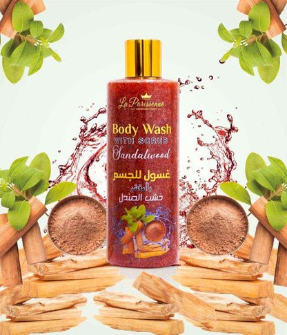 Body Wash with Scrub for Exfoliating Cleanse and Refreshing Skin