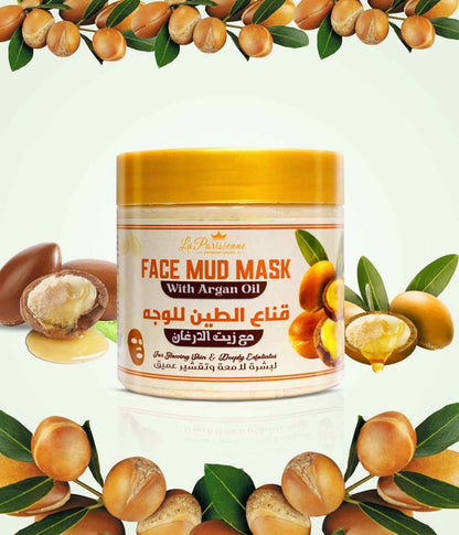 Face Mud Mask for Radiant Skin - Deep Cleansing Treatment