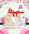 Liquid Laundry Detergent & Fabric Softener Bundle - 2 Liter Pack of 2 for Ultimate Cleaning Solution