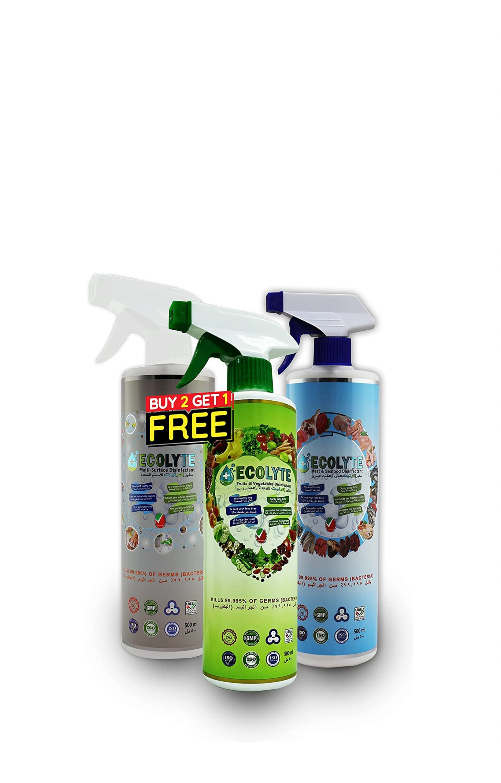 Ecolyte+ All in one Disinfectant Bundle ( 500ml )